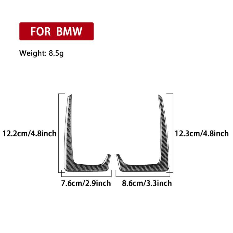 For 2019-2024 BMW 8 Series G14 2pcs /Set Left-hand Drive Instrument Both Sides Decorative Stickers