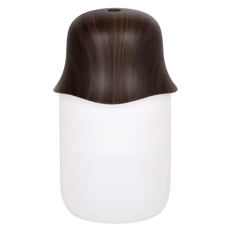 Desktop USB Humidifier Wood Grain Air Aromatherapy Night Light