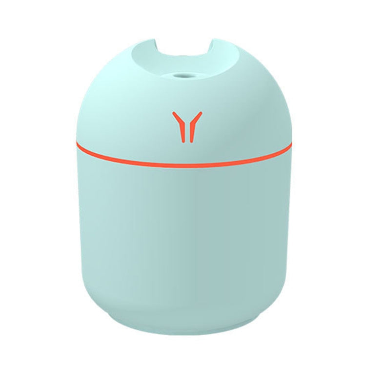 USB Mini Desktop Colorful Night Light Car Humidifier, Spec: 250ml (Y-Blue)