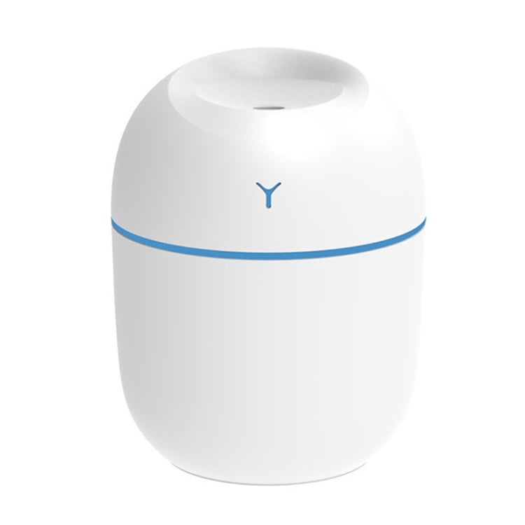USB Mini Desktop Colorful Night Light Car Humidifier, Spec: 220ml (Y2-White)