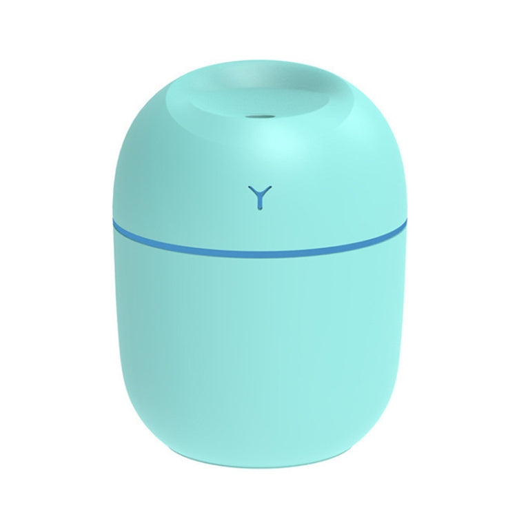 USB Mini Desktop Colorful Night Light Car Humidifier, Spec: 220ml (Y2-Blue)
