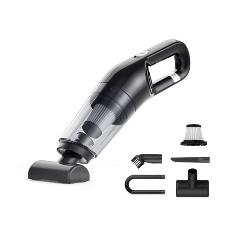 Car Wireless Charging High Power Handheld Vacuum Cleaner Black Standard