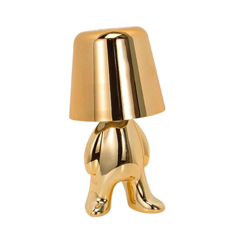 Cute Doll Shape Touch Adjustable Desk Lamp Mini Bedroom Rechargeable Night Light, Spec: 8047