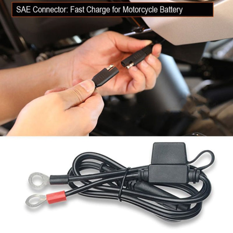 B065 Motorcycle Quick Disconnect SAE Extension Cable Battery SAE Connection Cable