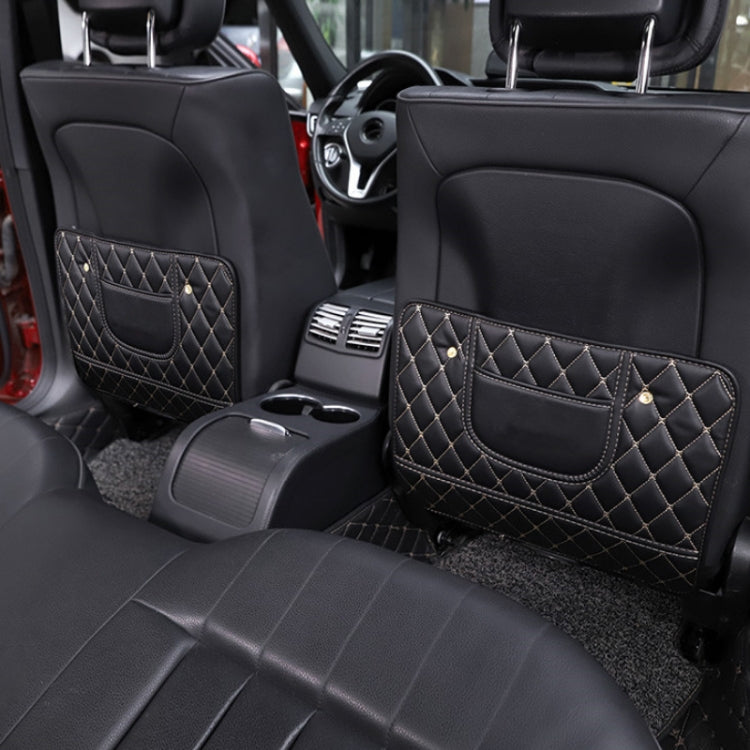 Car Seat Back Anti-kick Mat Rear Anti-dirty Pad