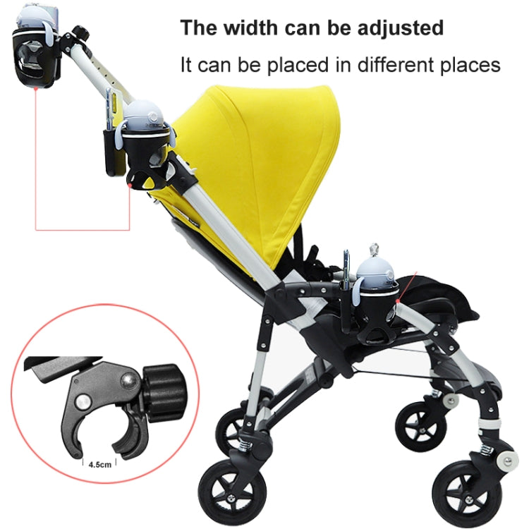 Baby Stroller Universal Cup Holder Adjustable Mount Bracket Mobile Phone Stander
