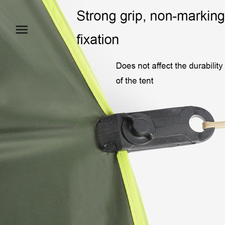 10pcs Tent Additional Pull Point Shark Clips Outdoor Camping Canopy Windproof Clip