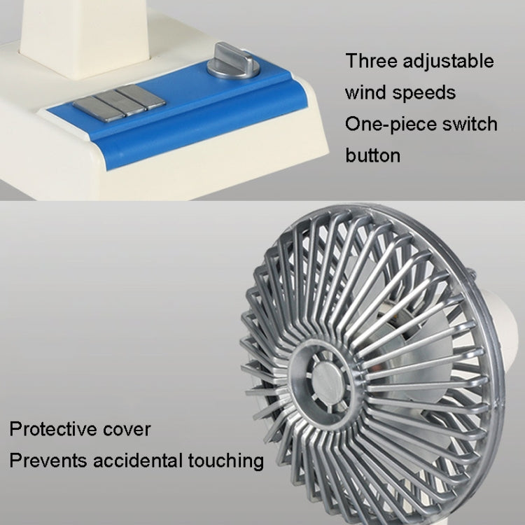 ZR21-25 Retro Desktop Fan High Wind Air Circulation Fan