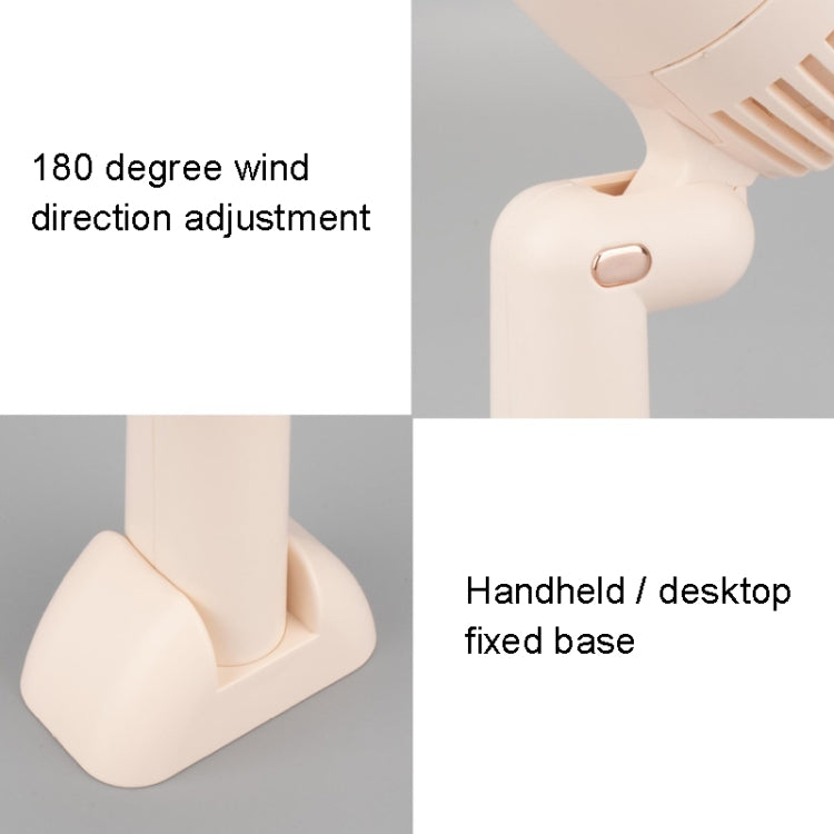 KD179 Folding Handheld Fan USB Charging Mini Portable Fan