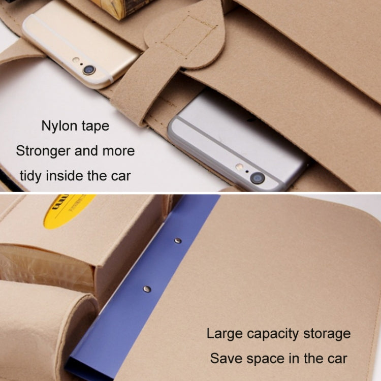 Car Multifunctional Seat Back Storage Hanging Bag, Size: 40x56cm