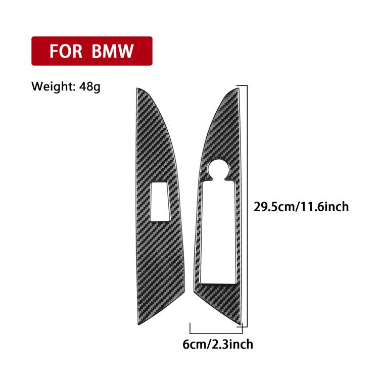 For 2019-2024 BMW 8 Series G14 2pcs /Set Right-hand Drive Glass Lift Convertible Stickers