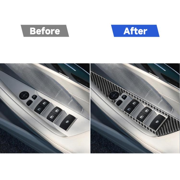 For 2019-2024 BMW 8 Series G14 2pcs /Set Right-hand Drive Glass Lift Convertible Stickers