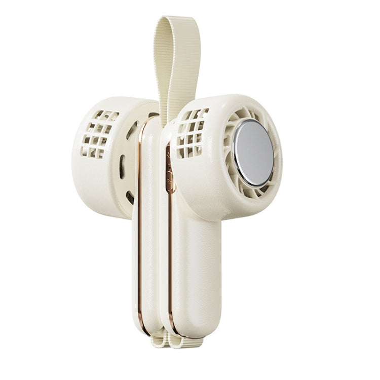 RD11 Hanging Neck Fan Silent Leafless Turbine Semiconductor Cooling Air Conditioner USB Handheld Fan