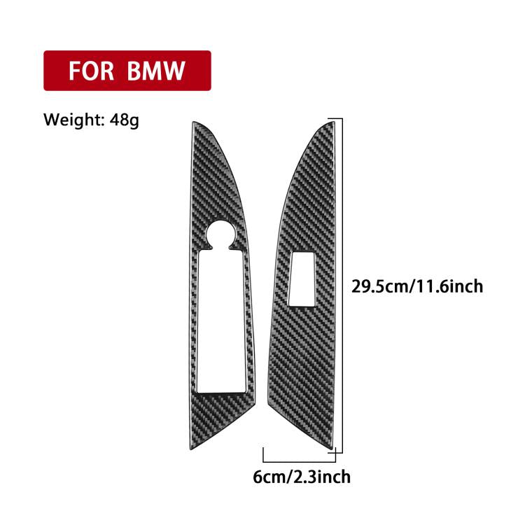 For 2019-2024 BMW 8 Series G14 2pcs /Set Left-hand Drive Glass Lift Convertible Stickers