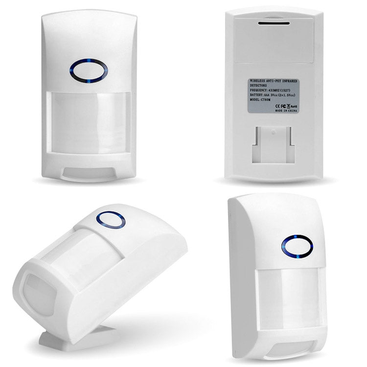 Tuya ZigBee Human Body Infrared Detection Alarm Intelligent Mobile Detection Anti-theft Movement Sensor(White)