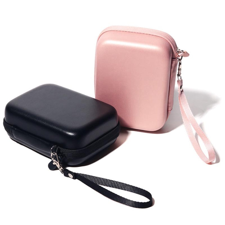 For FUJIFILM Instax Mini EVO  Link LiPlay PU Leather Camera Bag  With Wrist Strap