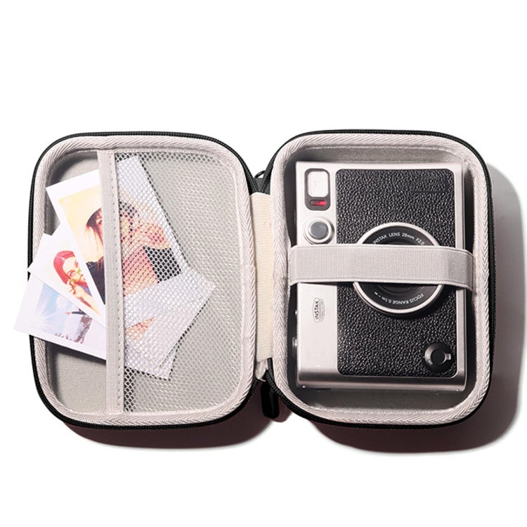 For FUJIFILM Instax Mini EVO  Link LiPlay PU Leather Camera Bag  With Wrist Strap