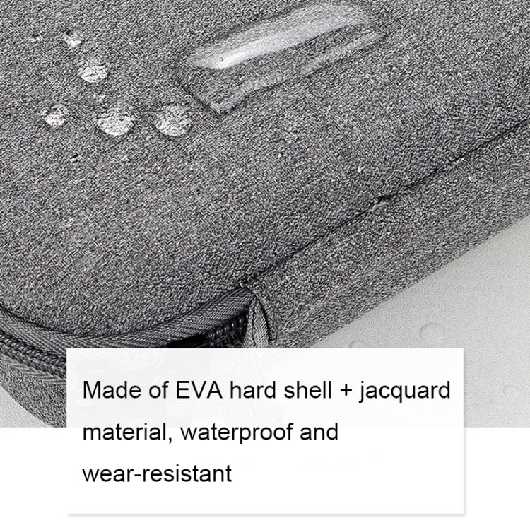 YK05 EVA Hard Shell Anti-Shock Anti-Fall Mobile Hard Disk Double-layer Digital Storage Bag