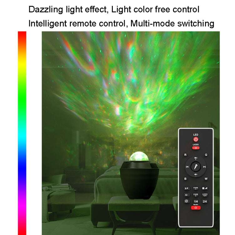 LED Projection Light Bluetooth Connection Remote Control Atmosphere Light RGB Music Night Light