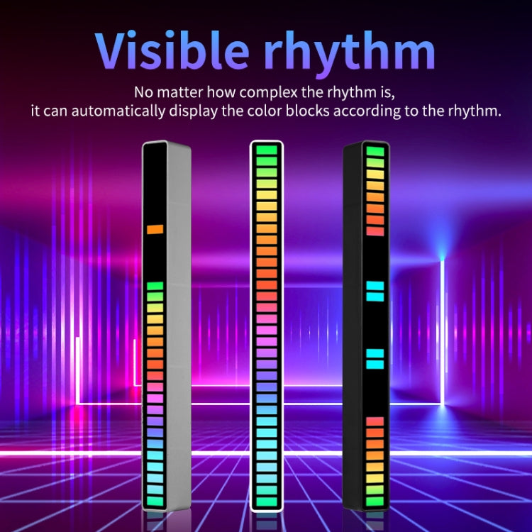 RGB Sound-controlled Rhythmic Response Lights Music Ambient LED Pick-up Lights Plug-in