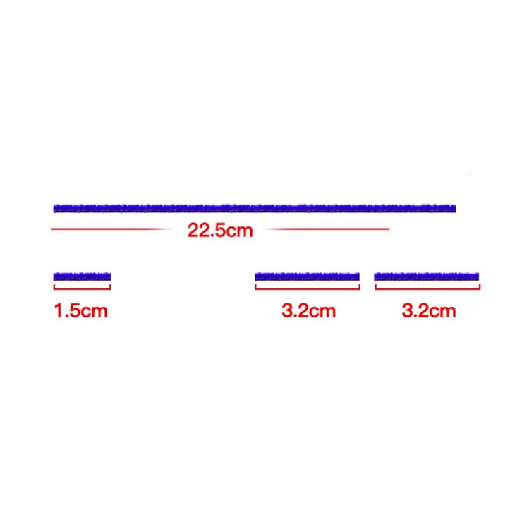 For Dyson V6 4pcs Soft Plush Strips Vacuum Cleaner Replacement Parts