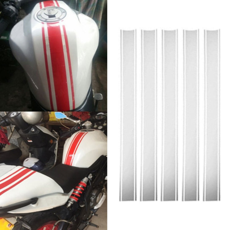 5pcs 50cm DIY Fuel Tank Cover Reflective Sticker for Car and Motorcycle