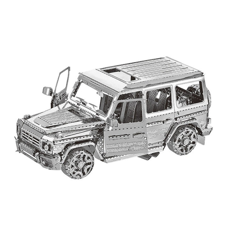 BZS G500 3D Three-dimensional Metal Car Assembly Model DIY Puzzles Toy
