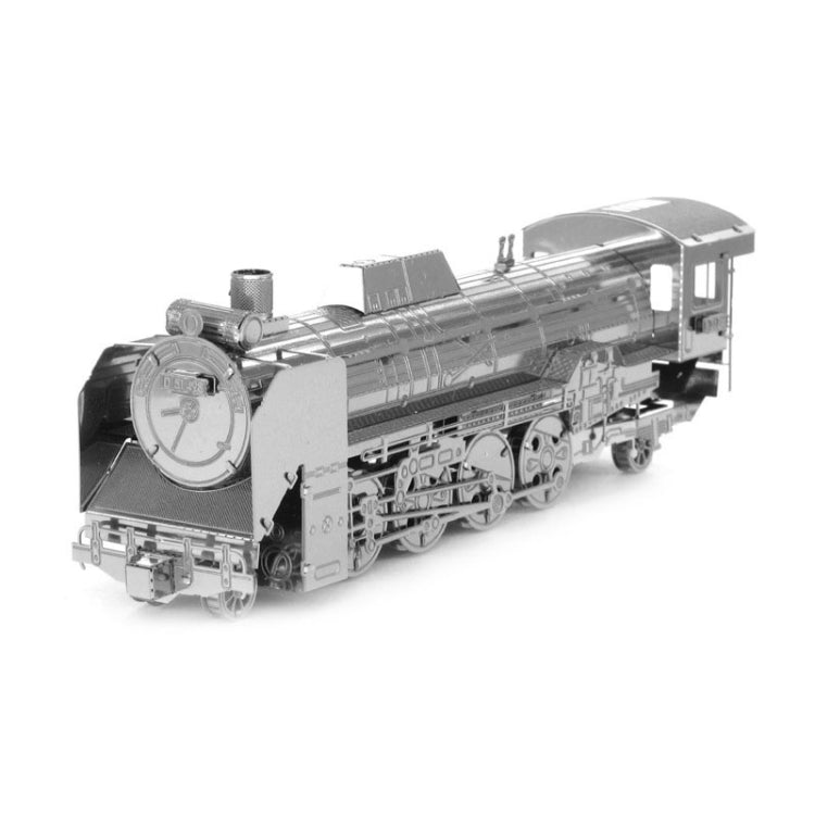 D51 Train Head 3D Three-dimensional Metal Car Assembly Model DIY Puzzles Toy