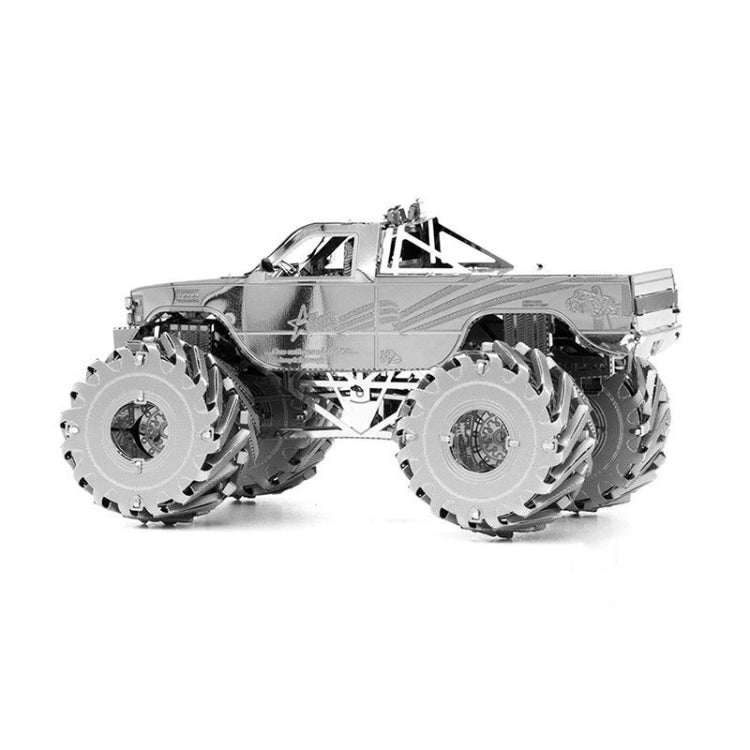 Monster Truck 3D Three-dimensional Metal Car Assembly Model DIY Puzzles Toy