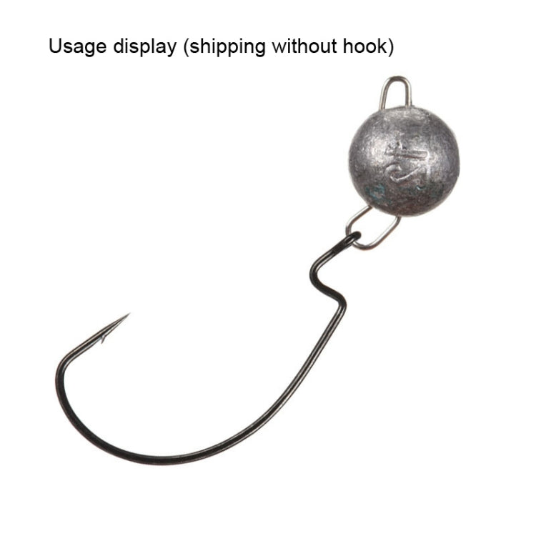20pcs Fast Hanging Lead Pendant Lure Insertion Lead Inverted Lead, Specification: 18g