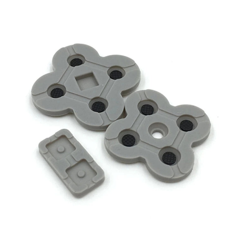 For Nintendo Dual Screen Lite 6sets Conductive Rubber Pad Soft Silicone Adhesive Key Button Pads