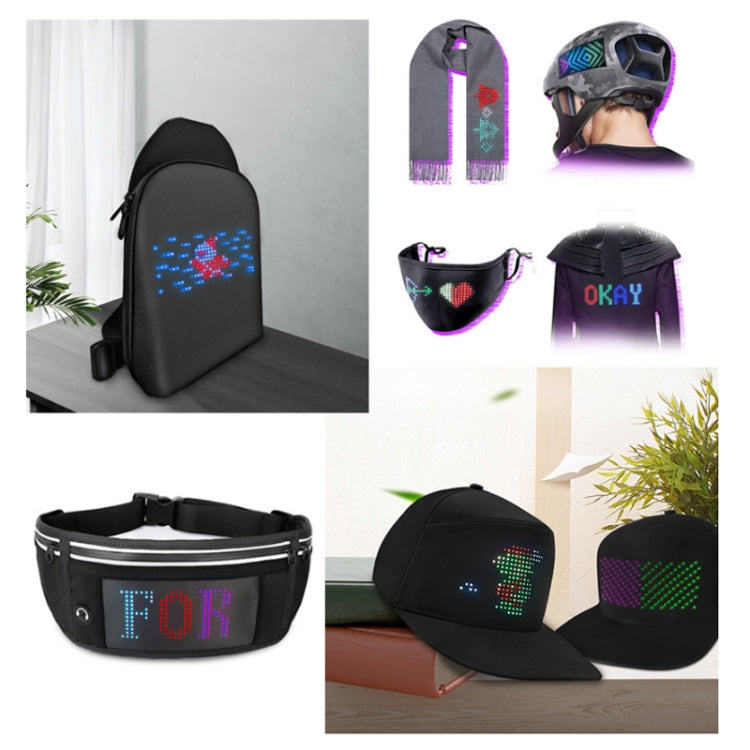 Bluetooth Controlled Color Foldable Curved LED Display Screen(1632)