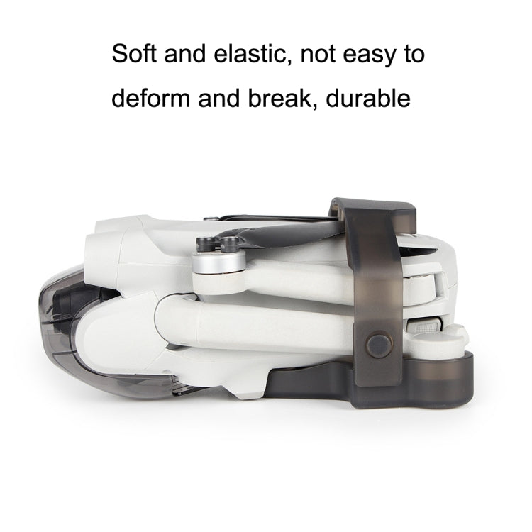 MN3-SJQ-BK Propeller Stabilizer Fixed Holder For DJI Mini 3 / Mini 3 Pro Series(Transparent Gray)