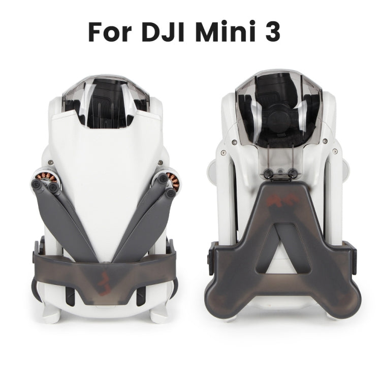 MN3-SJQ-BK Propeller Stabilizer Fixed Holder For DJI Mini 3 / Mini 3 Pro Series(Transparent Gray)
