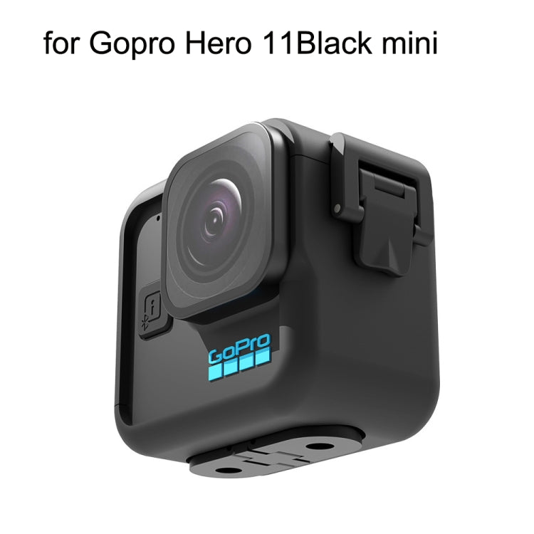 For GoPro Hero 11 Black Mini G11M-BHK-ADJ Protection Border / Rabbit Cage Sports Camera Accessories(Black)