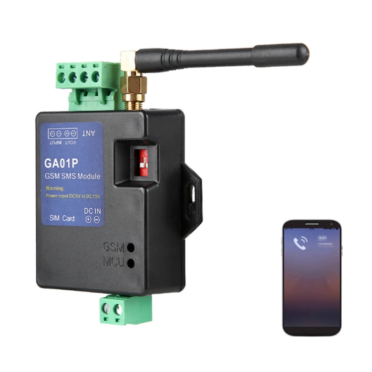 GA01P 2G Mini Intelligent Power Off / Power Outage SMS Phone Alarm