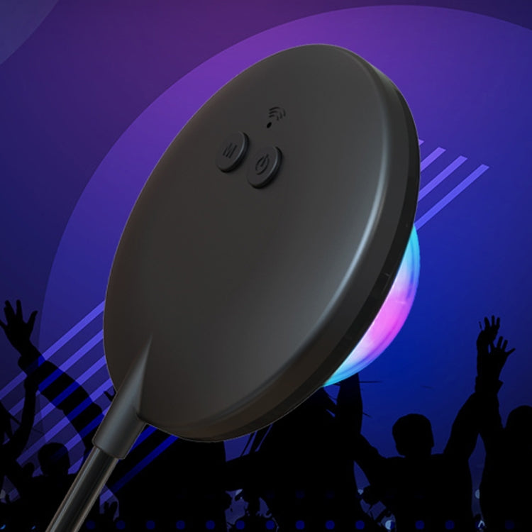 MS-201 USB Magic Ball Star Projection Light Vehicle Car Atmosphere Light Support APP Control(Round)