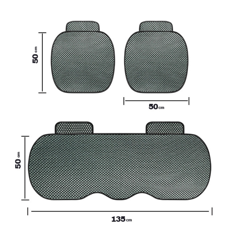 3 In 1 Car Summer Ice Silk Breathable Cushion