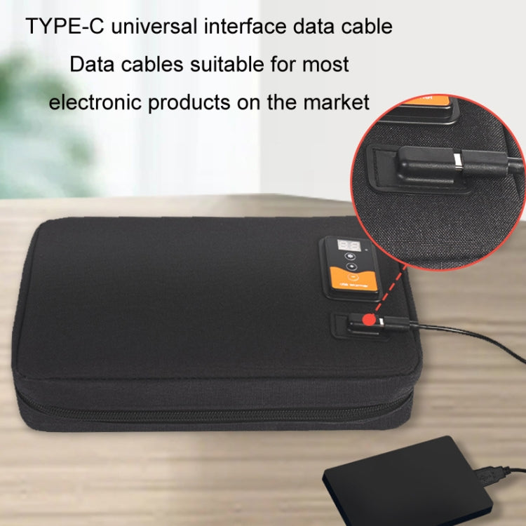 USB Portable Smart Adjustable Constant Temperature Baby Wipes Heating Bag(Black)
