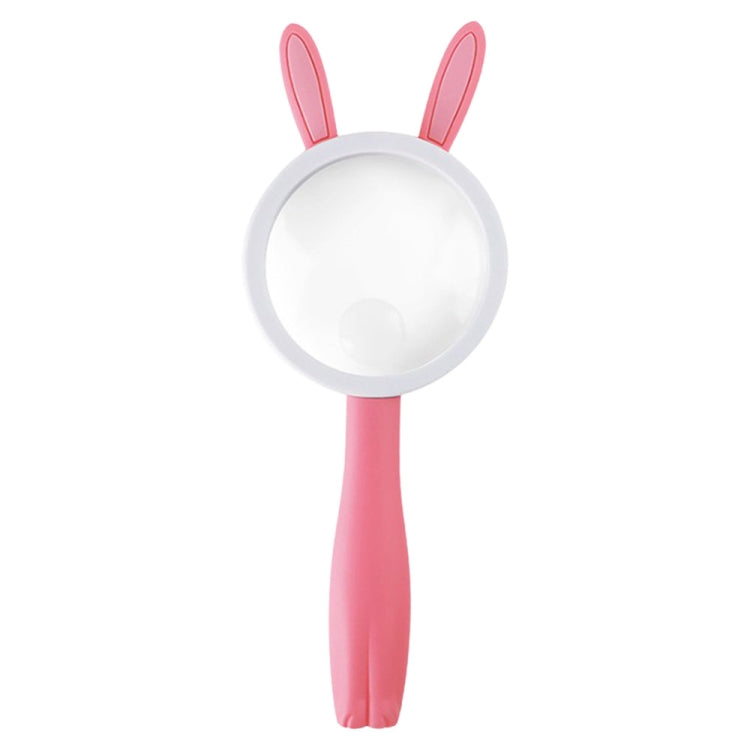 2275 5X/10X Cartoon Animal Handheld Children Science Experiment Magnifying Glass