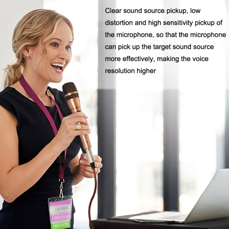 C7 Karaoke Dynamic Network Karaoke Wired Microphone