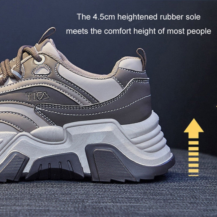 Women Students Thick Sole Breathable Lightweight Sports Shoes, Size:
