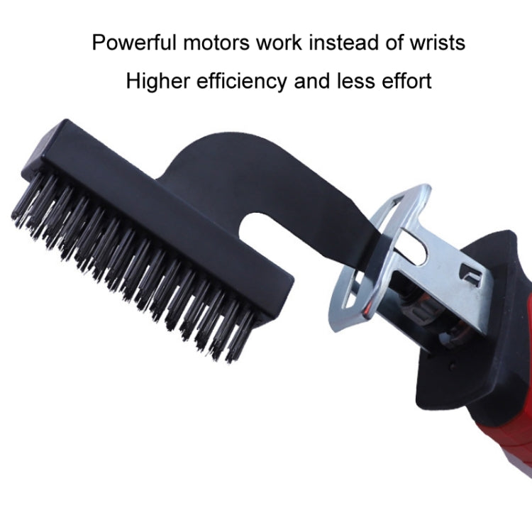 Rust Removal Grinding Tools Electric Steel Wire Nylon Brush Cleaning Set, Specification: Steel Brush Head