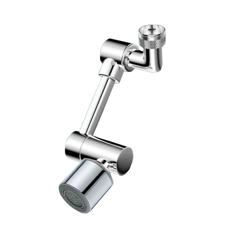Faucet Universal Extender 1440 Degree Mechanical Arm Booster Head, Style: Copper Double Gear