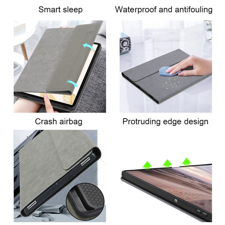 For Samsung S6 Lite 10.4 inch Adjustable Tablet Waterproof Anti-drop Protective Cover