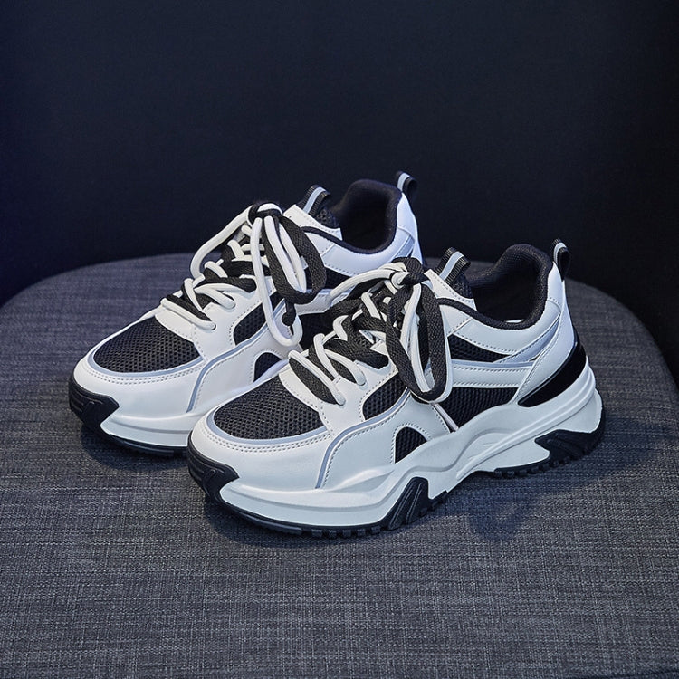 Leather Spring Breathable Wear-resistant Non-slip Casual Sports Shoes, Size: