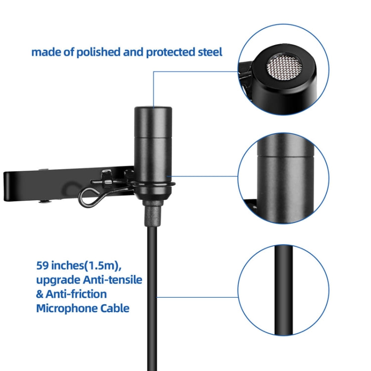 Q6 1 Drag 1 Wireless Lavalier Head Wear USB Computer Recording Microphone Live Phone SLR Lavalier Microphone