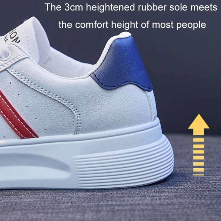 Girl Students Thick Sole Casual Light Skate Shoes, Size: