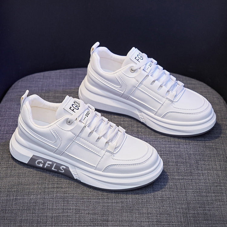 Student Basic White Shoes Running Sneakers Casual Shoes, Size:
