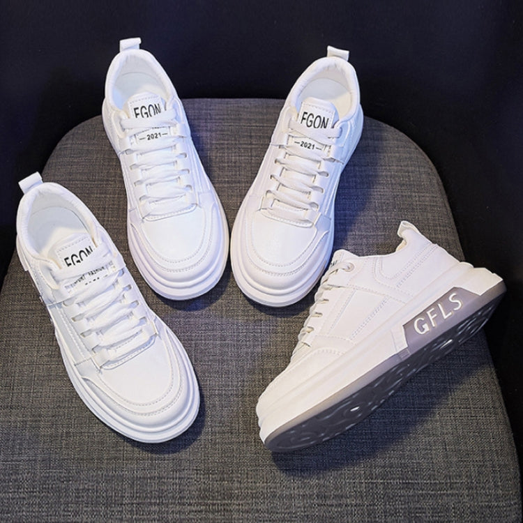Student Basic White Shoes Running Sneakers Casual Shoes, Size: